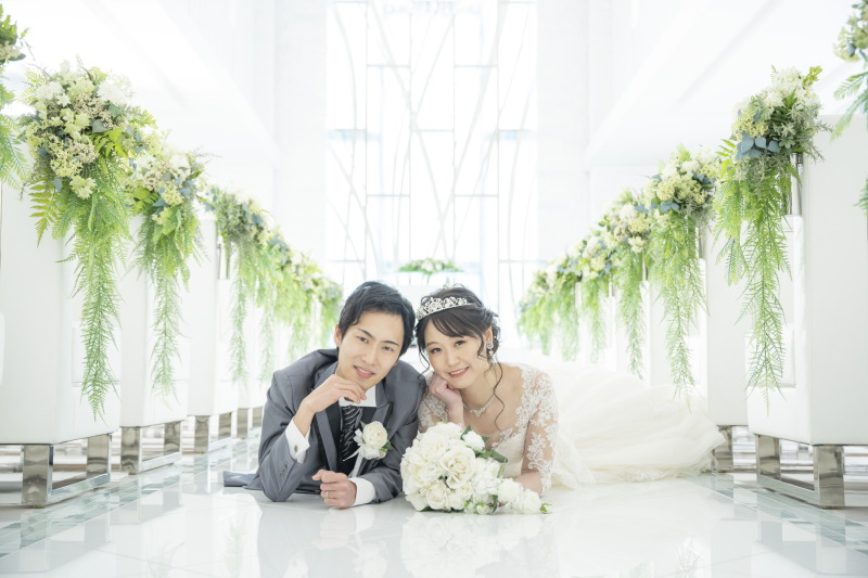 【洋装4~ウェディングドレス~】寝ころび♡