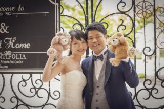 笑顔溢れるお二人らしさ満載フォト