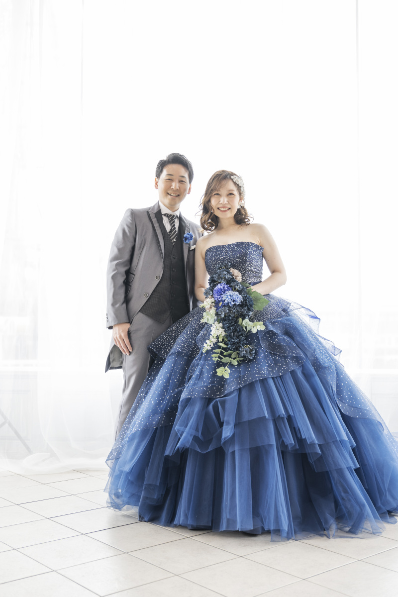 カラードレスにチェンジ☆