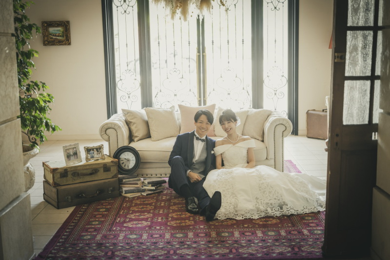 エントランスにて