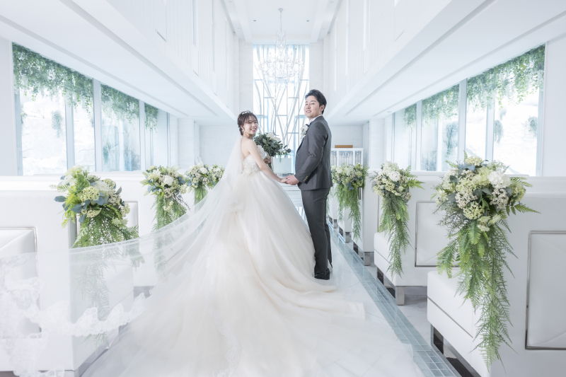 透明感のある雰囲気で**