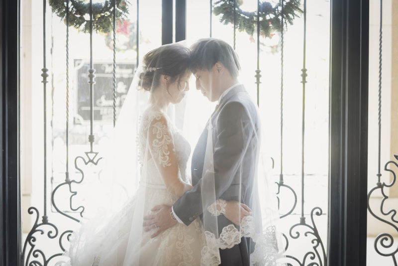 エントランスにて