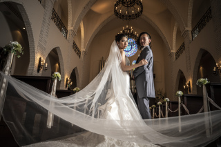 お二人らしい個性派アーティスティックなウエディングフォト