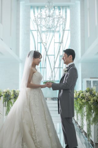 満足のいくチャペル・披露宴会場でのご撮影