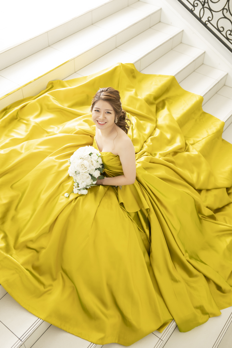 モデル着用!~オリーブドレス~