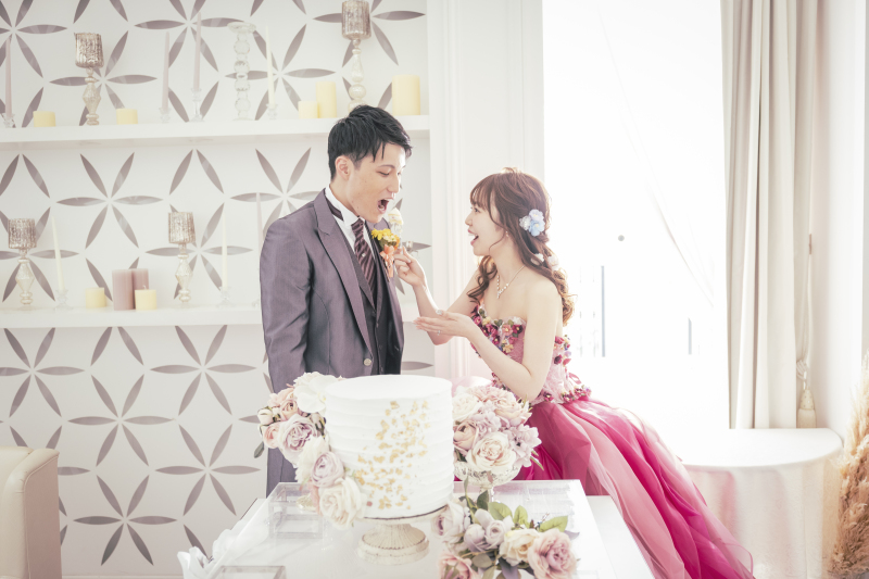 ケーキ食べさせ合いシーン♡♡