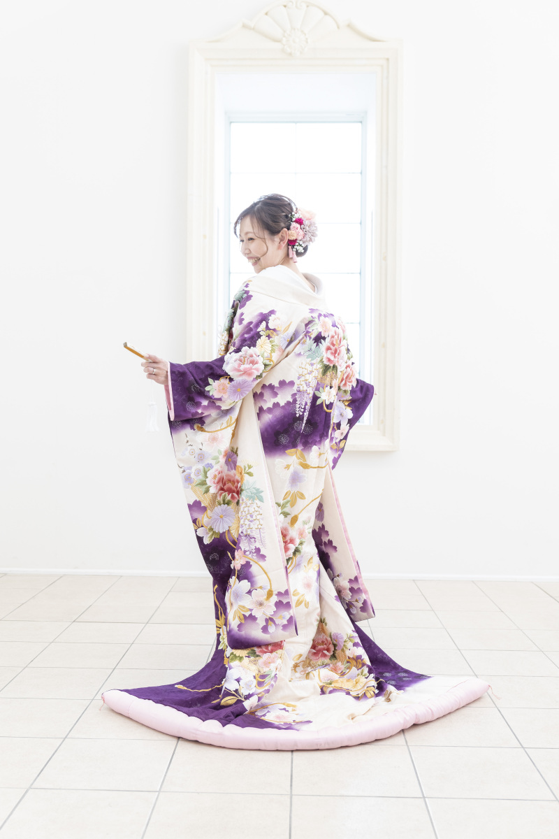 後姿もお忘れなく・・・