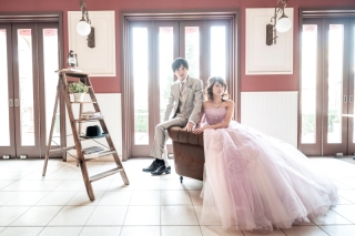 フォトスポットがいっぱいのフォトウェディング♪