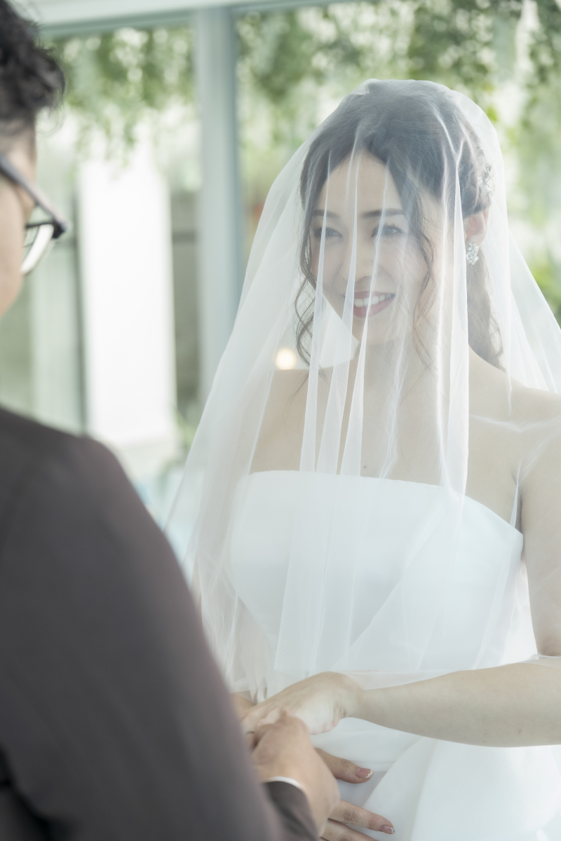 指輪交換シーン