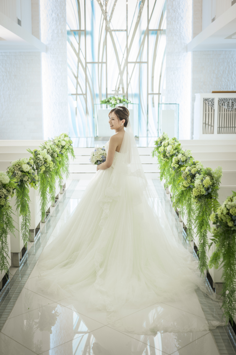 贅沢チャペルでピンショット☆