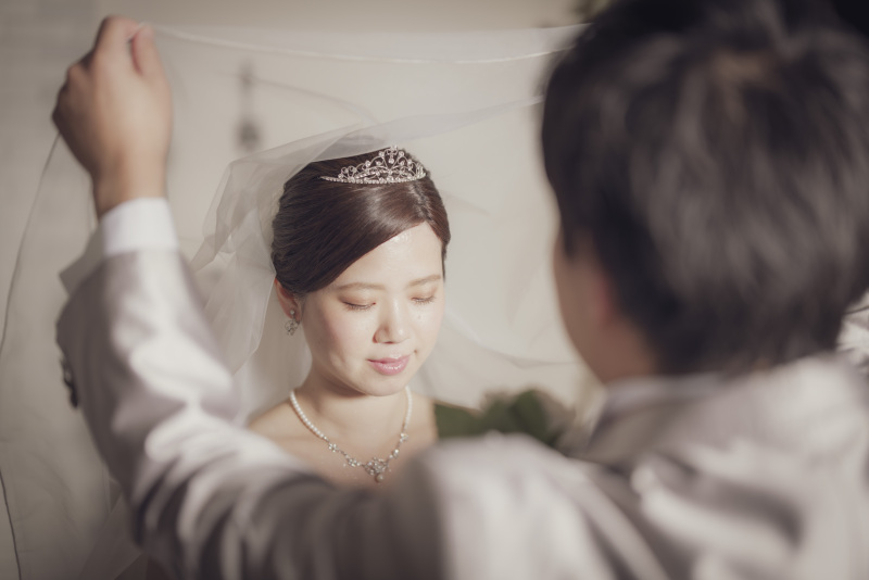 ベールアップシーン