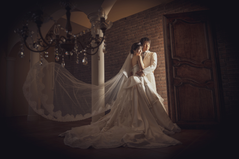 もちろんウェディングドレスも