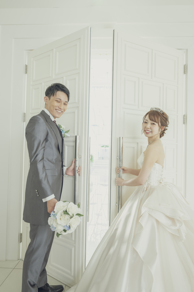 チャペル入場ー!!