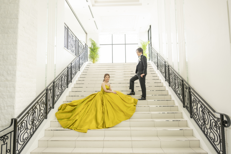 大階段は特に映えます☆