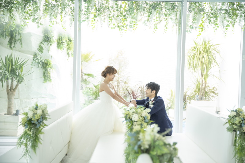 【リゾート感満載チャペル】