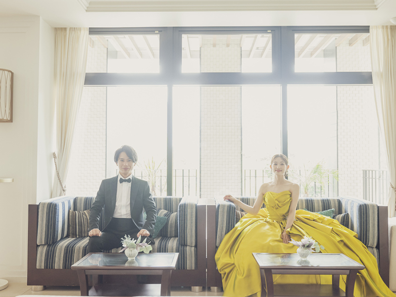 自然光にしか出せない暖かみのあるお写真撮影が可能