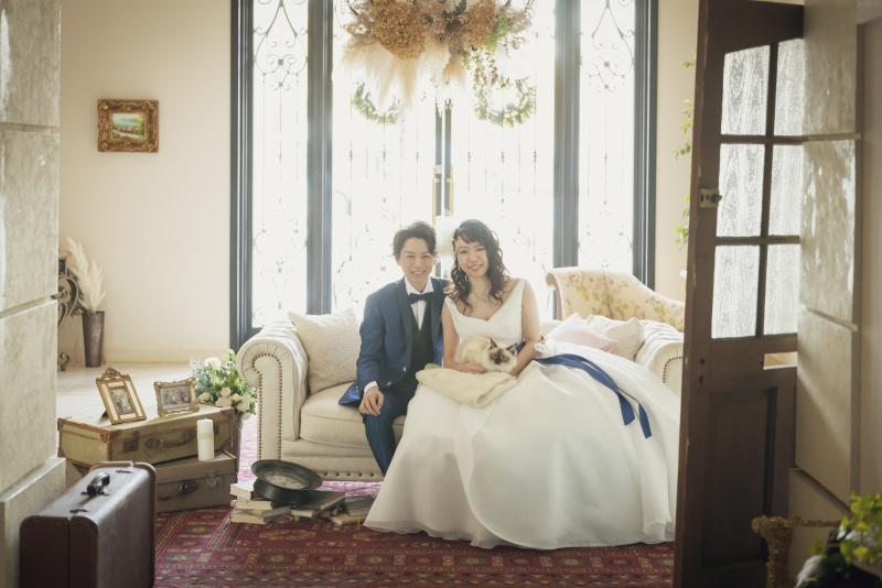 SCENE+RESORT_ペットと一緒に撮影できる