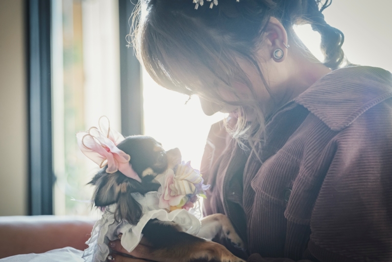 会場の外での写真撮影も可能です♪