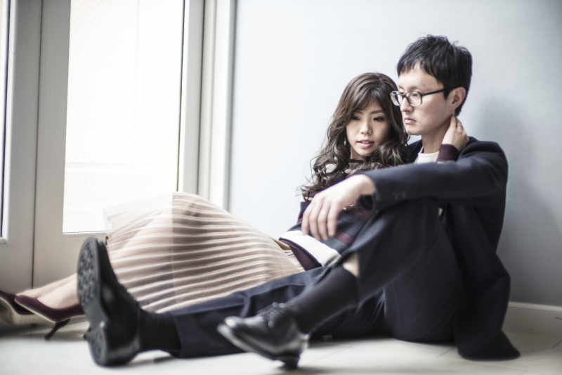 たまにはモデル気分でクールな1枚も