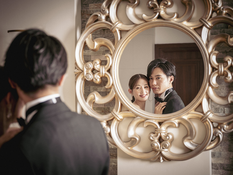 スタンダード◇データ撮影【Cプラン】ドレス2点・タキシード2点◇500カット撮影<33万円>