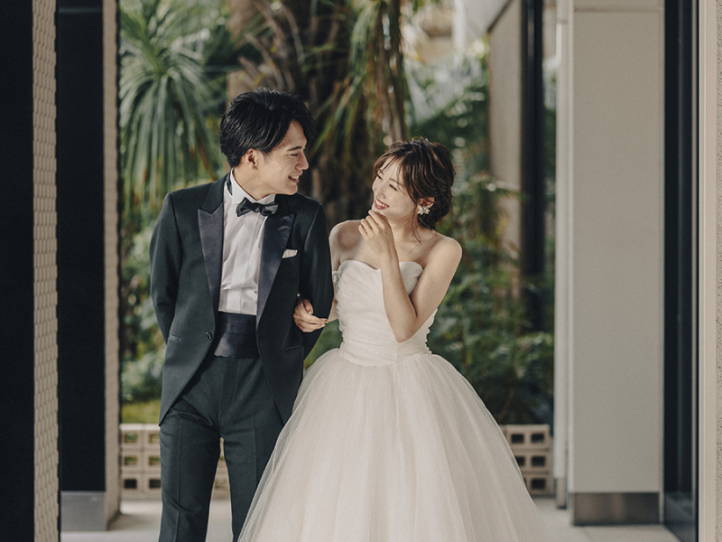 スタンダード◇データ撮影【Bプラン】ドレス2点・タキシード1点◇400カット撮影<27万5000円>