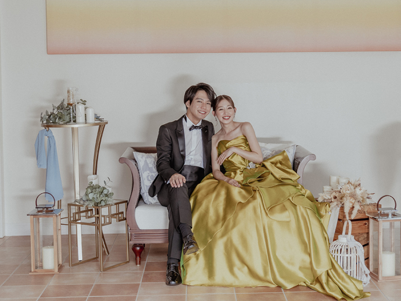 スタンダード◇アルバム撮影【Gプラン】ドレス2点・タキシード2点◆32ページ/500カット撮影<38万5000円>