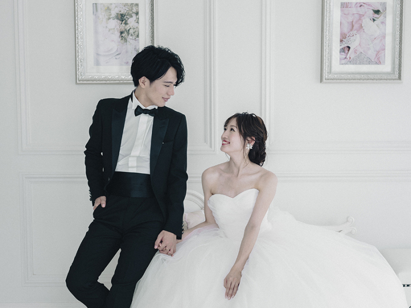 スタンダード◇データ撮影【Dプラン】ドレス3点・タキシード2点◇600カット撮影<38万5000円>