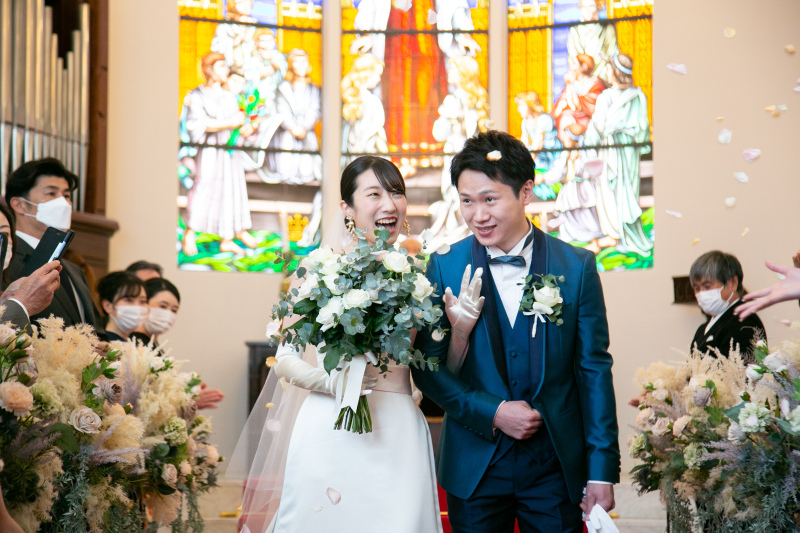 少人数での挙式と会食披露宴