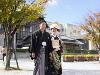 門司港レトロウェディングフォト_和装撮影シーン