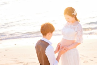 これから産まれてくる命と三人で♪