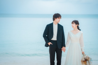 【フォトウェディングプラン】与那覇前浜ビーチ
