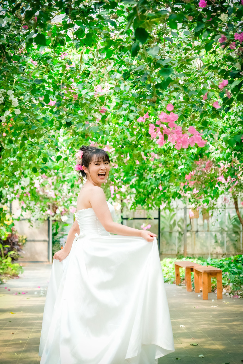 笑顔いっぱいのご新婦様^^