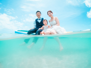 【チャペル＋フォトウェディング】ザ・サーフシーサイドシーン宮古島、渡口の浜