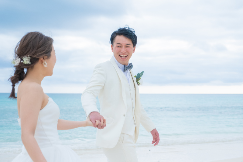 ビーチ沿いをお散歩