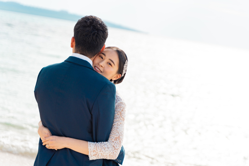 新婦様のチラ見ショット^^