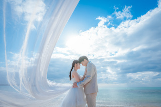【フォトウェディングプラン】与那覇前浜ビーチ