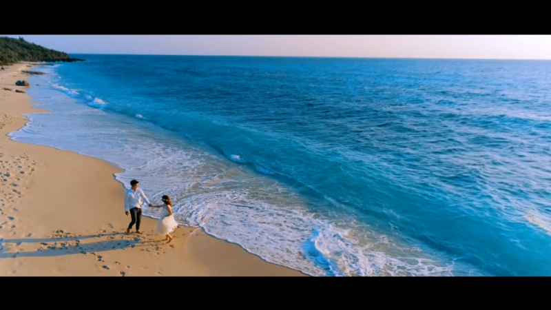 前撮りムービーならぜひ「ドローン撮影」を