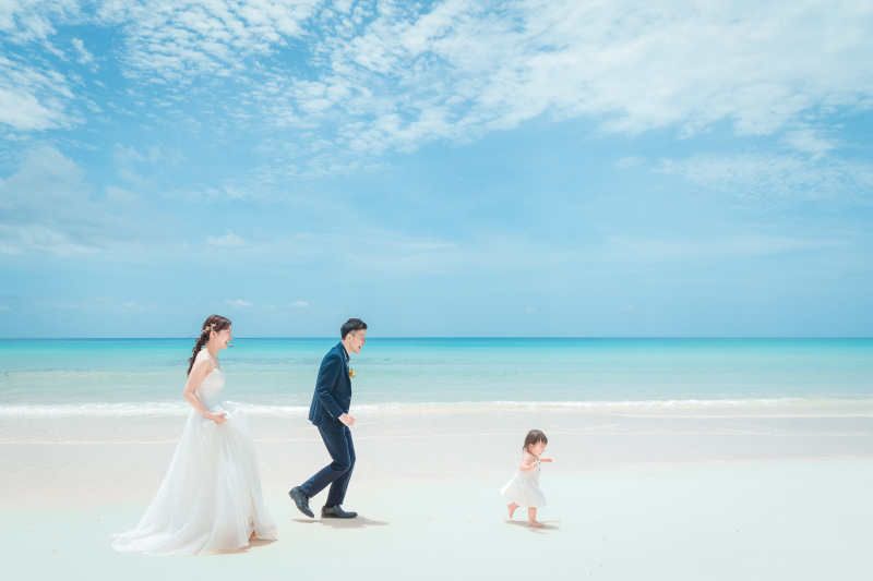 お子様との撮影をサポートするスタッフを手配可能!