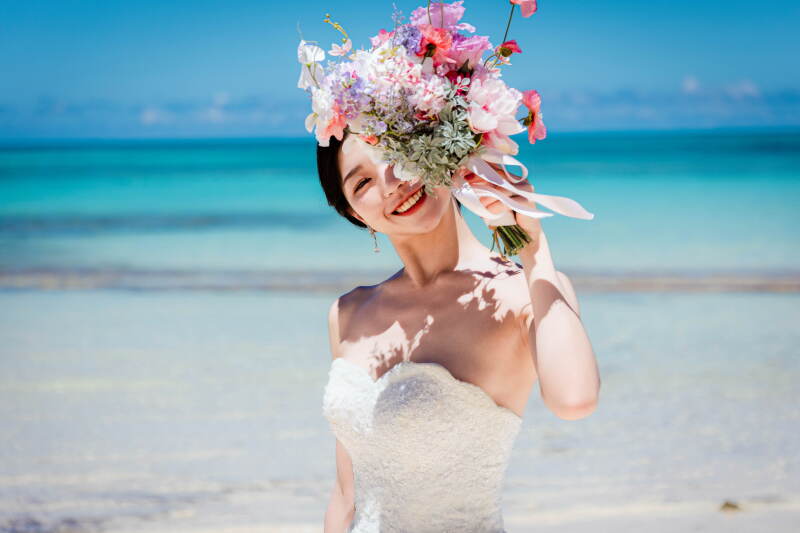 アクセサリー・ブーケも自由にお選びいただけます