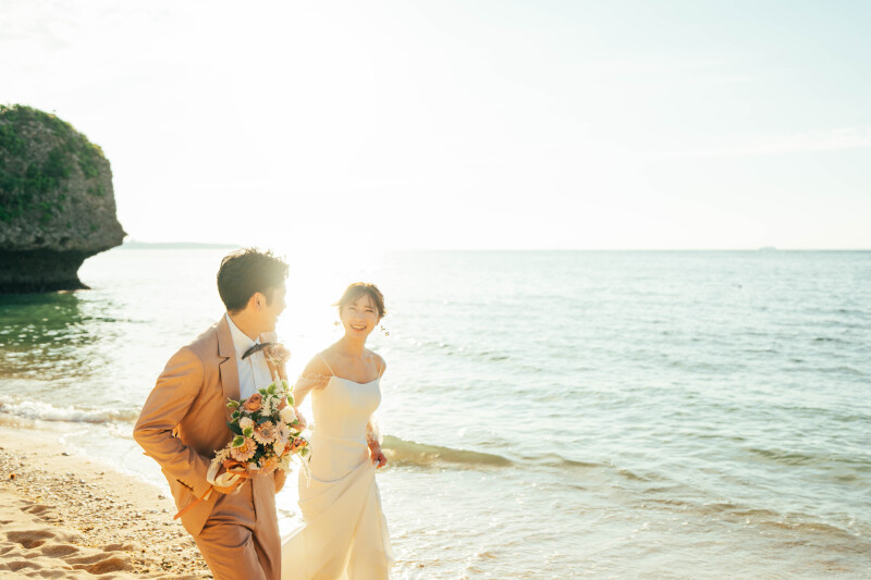 撮る前はいい表情できるか不安、、という方も撮影したら大体笑います。