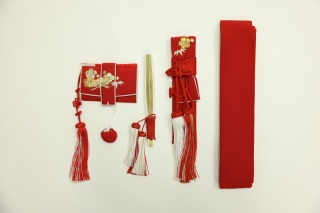 和装小物4点セット（赤）