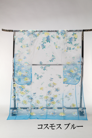 オーガンジー★コスモスブルー★