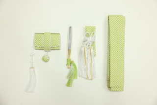 和装小物４点セット（黄緑）