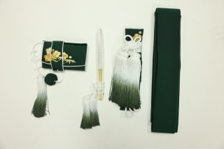 和装小物４点セット（緑）
