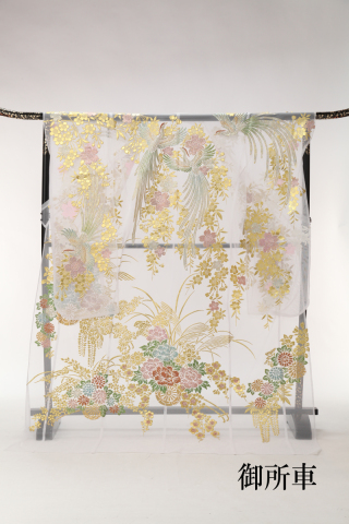 オーガンジー★御所車★