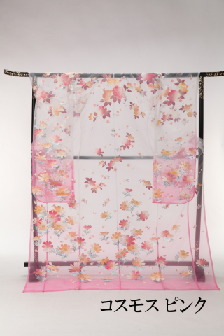 オーガンジー★コスモスピンク★