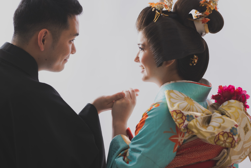 -照れてるお嫁さんの表情もとっても素敵です-
