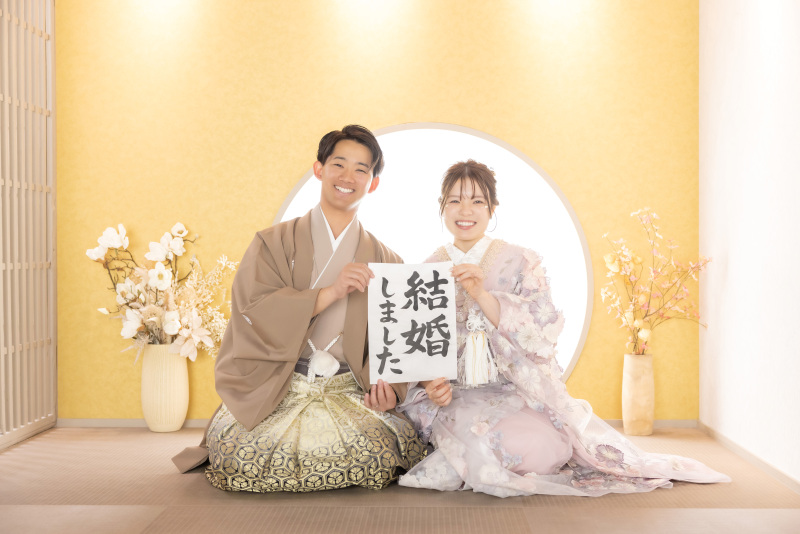 ‐とても満足がいくウェディングフォトになりました‐