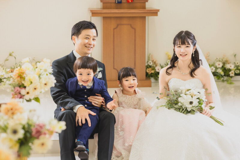 - 子供達も退屈せずに撮影できました -