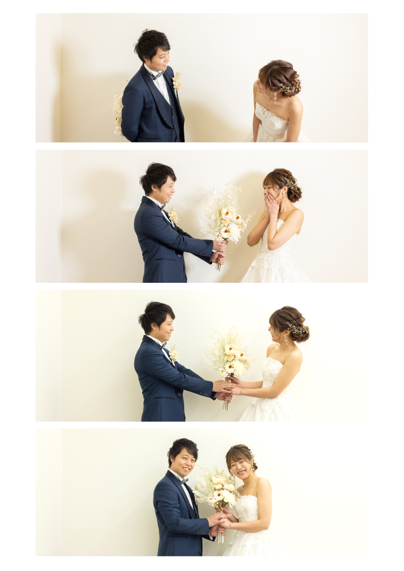 コマ送りのような一枚の写真に♡
